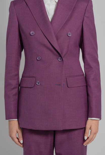 Double Breasted Blazer Featuring 6 Buttons and 2 Back Vents