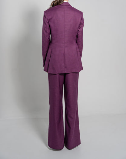 High Waisted Wide Leg Trousers