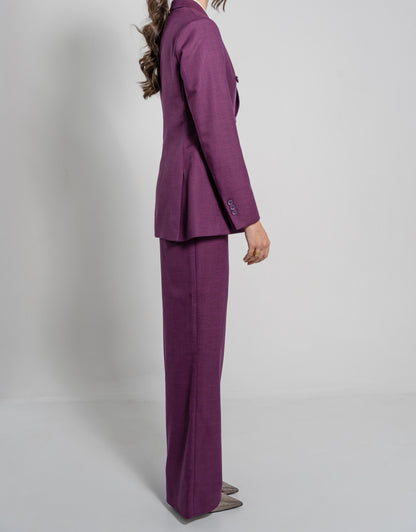 High Waisted Wide Leg Trousers