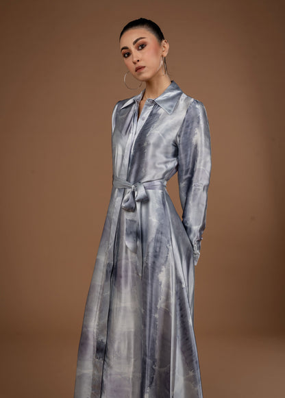 Long Sleeves Long Dress