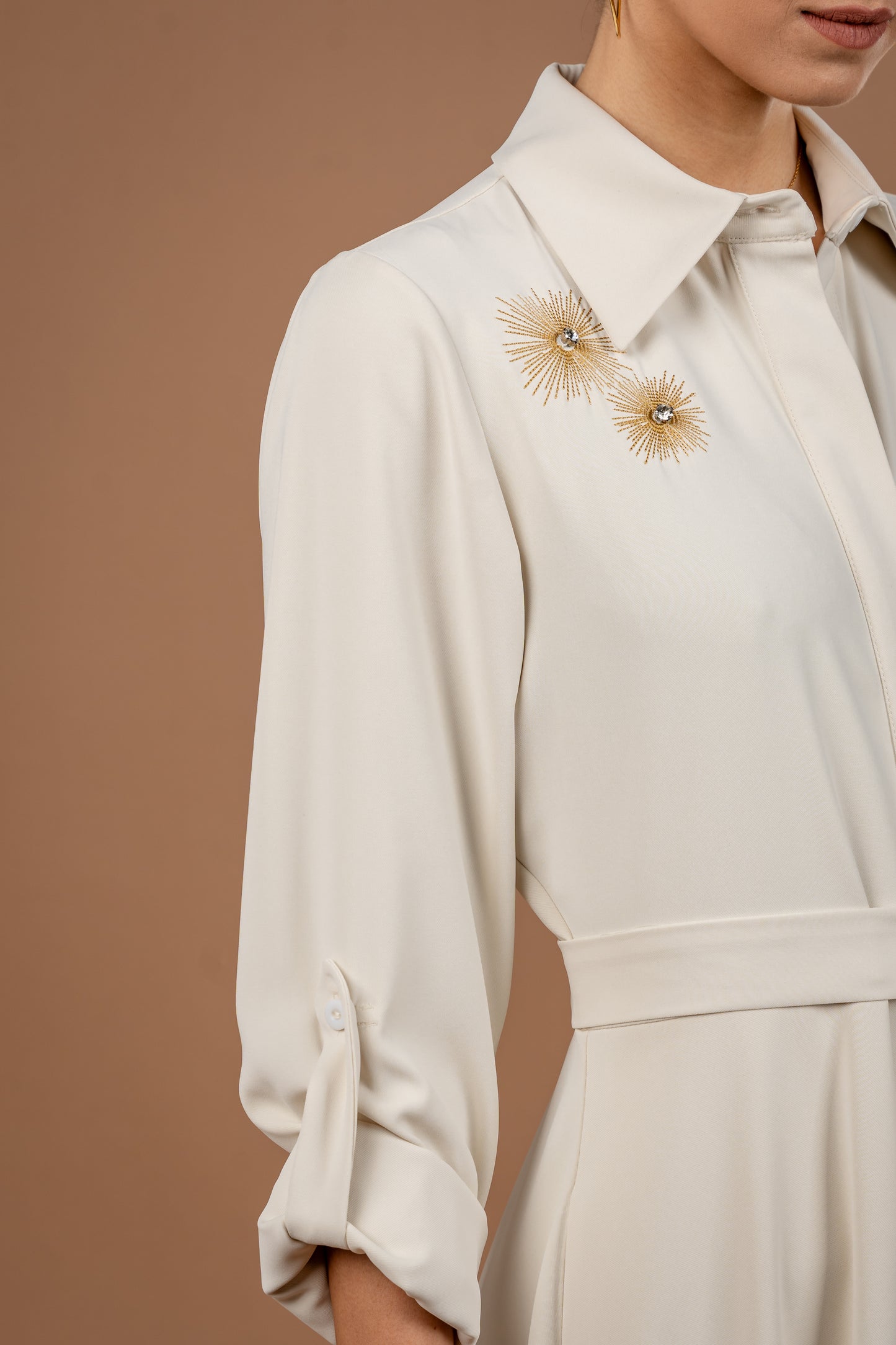 Long Sleeves Long Dress