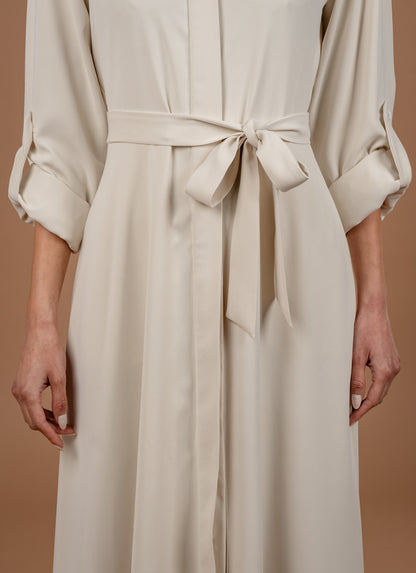 Long Sleeves Long Dress