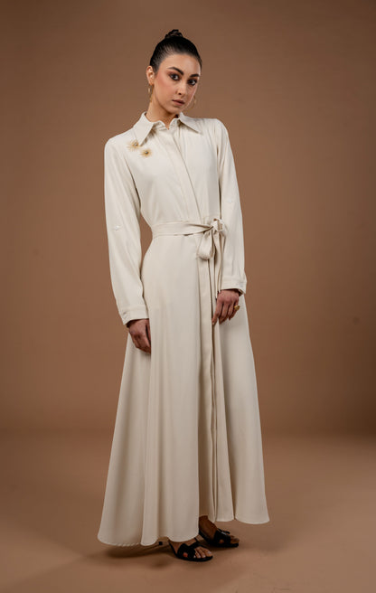 Long Sleeves Long Dress