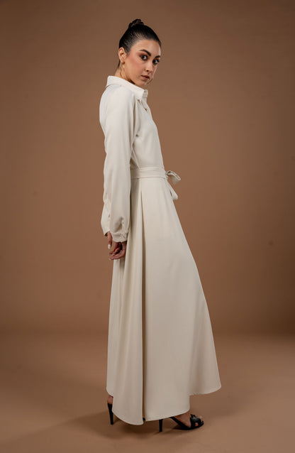 Long Sleeves Long Dress