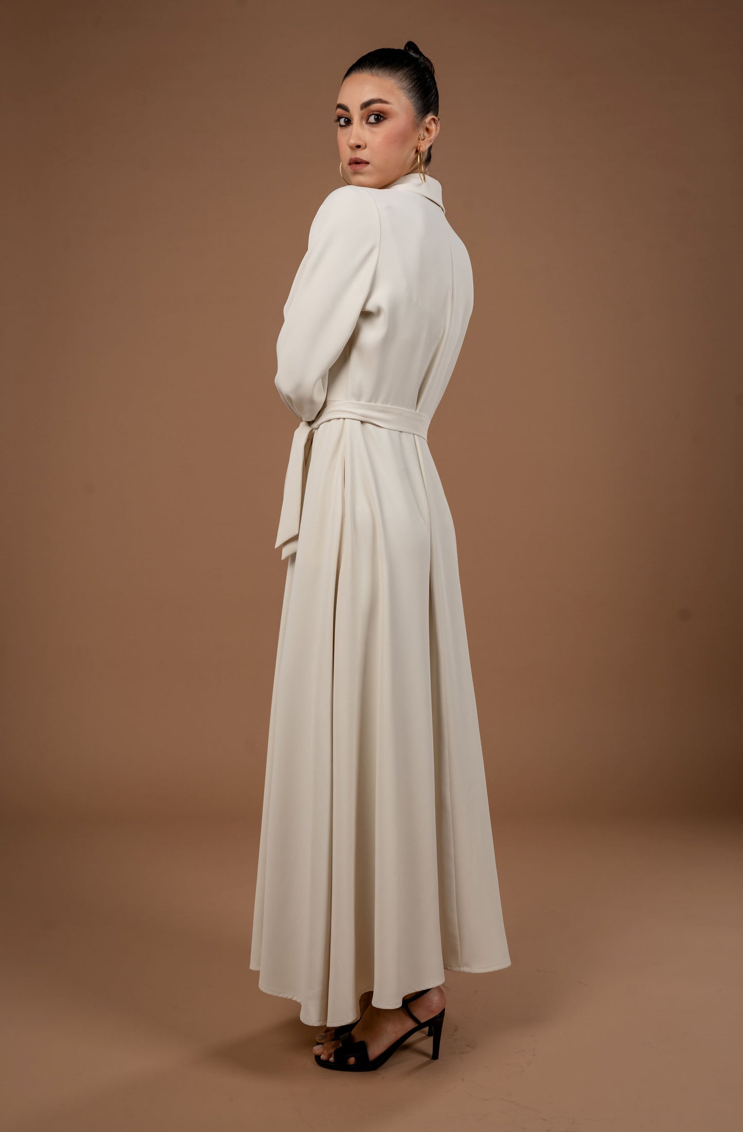 Long Sleeves Long Dress