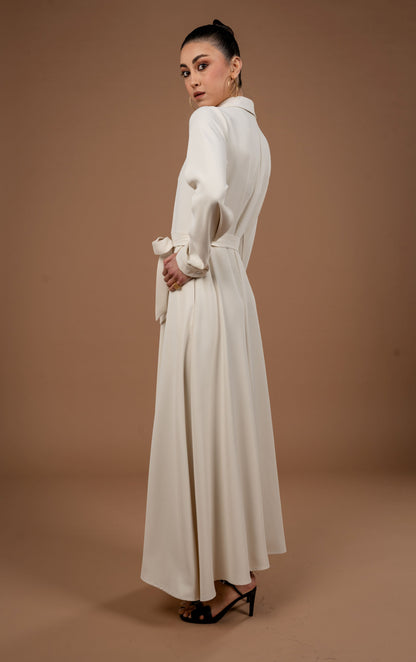 Long Sleeves Long Dress