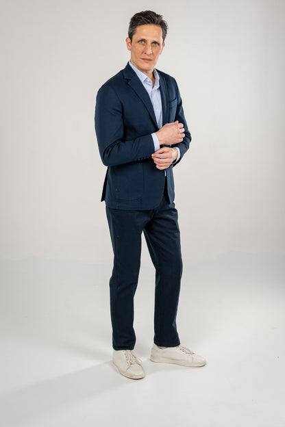 Blazer Cotton Washed Deconstructed