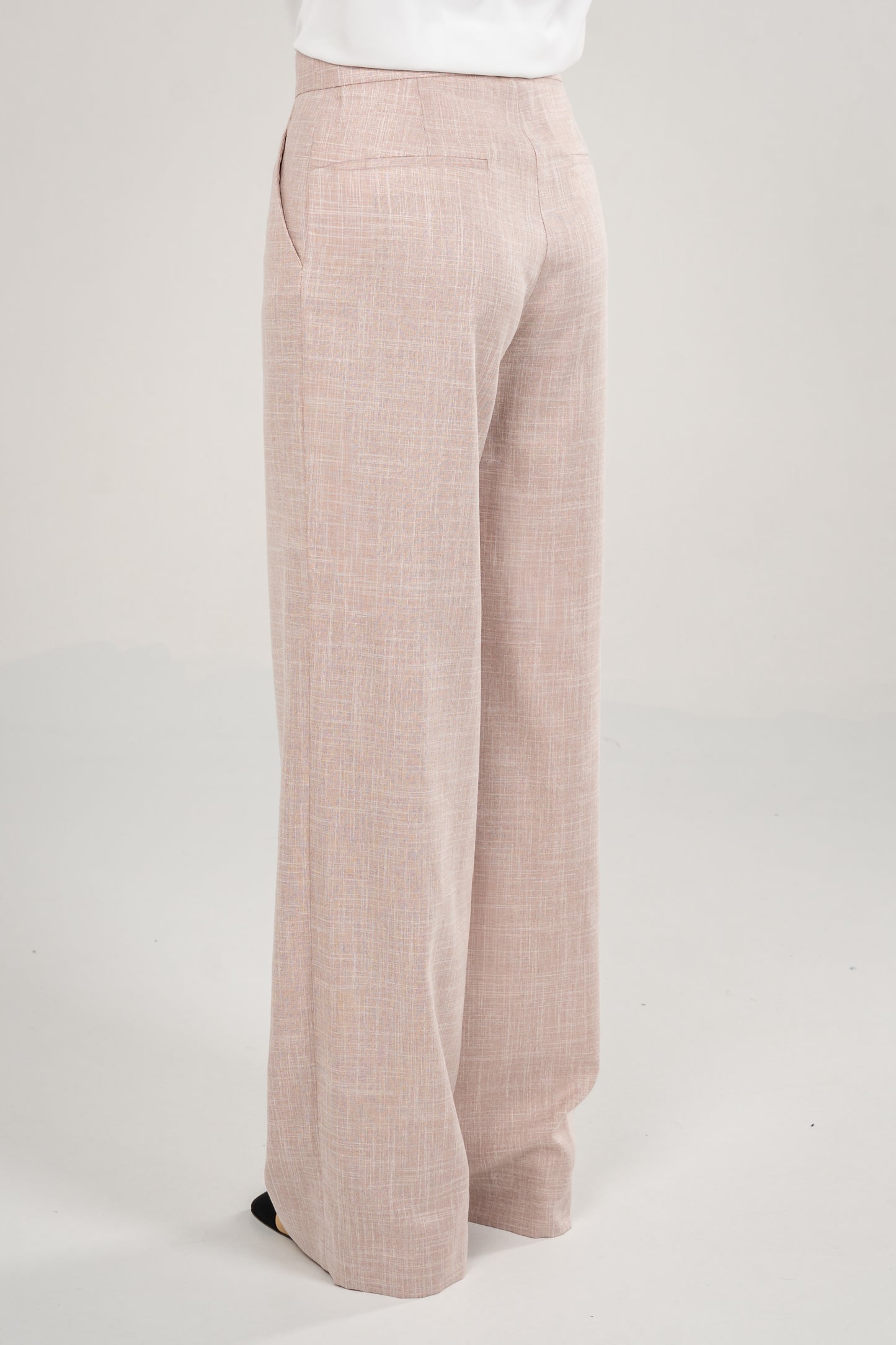 High Rise Wide Leg Trousers