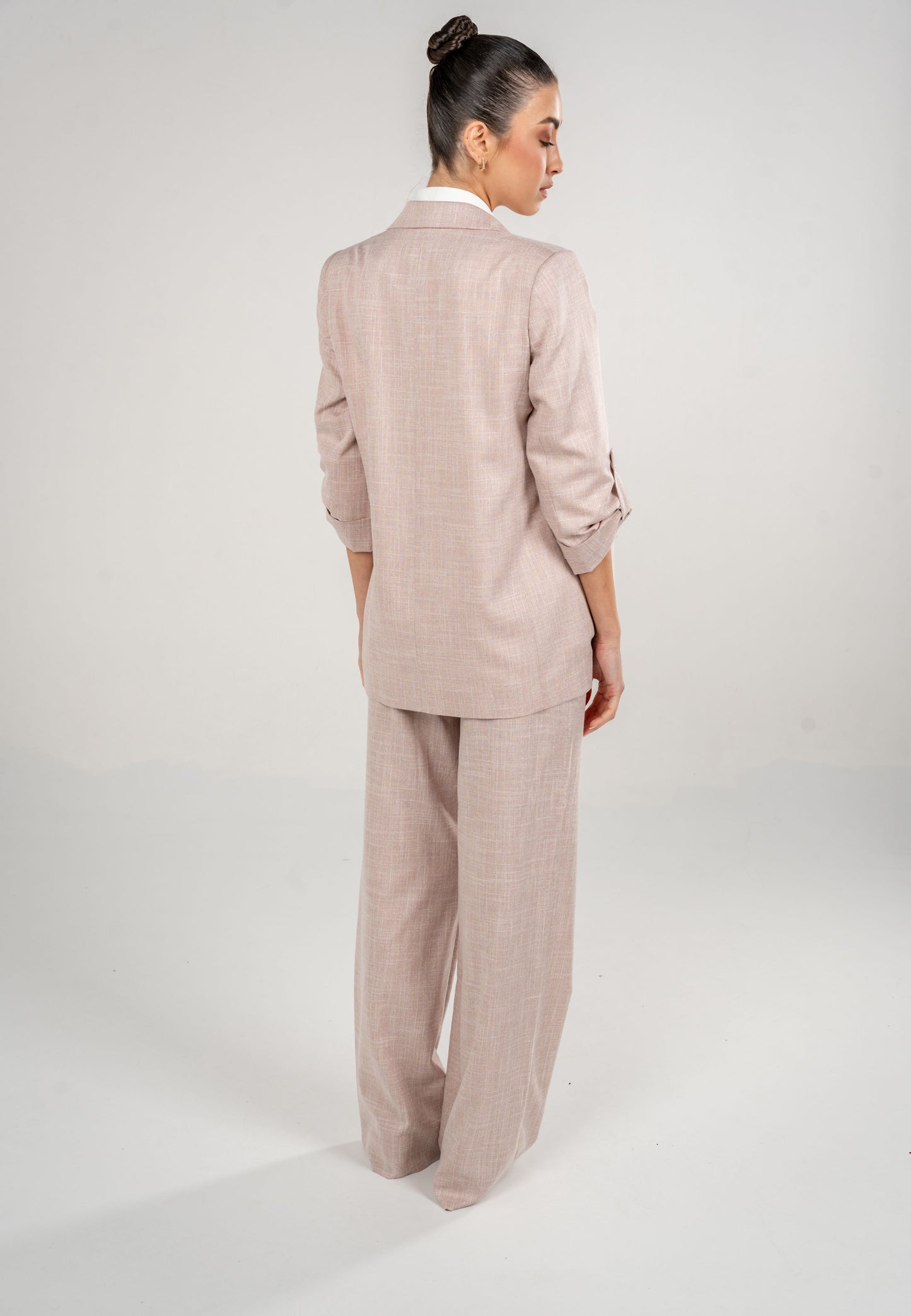 High Rise Wide Leg Trousers