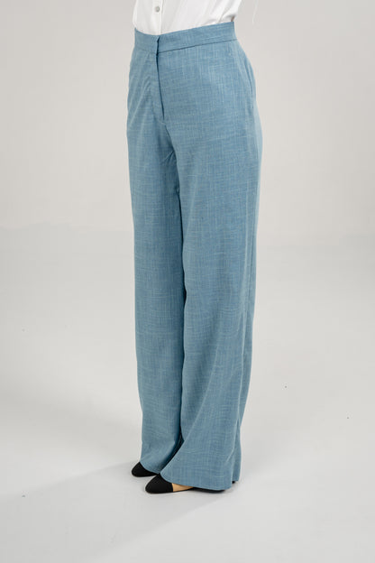 High Rise Wide Leg Trousers