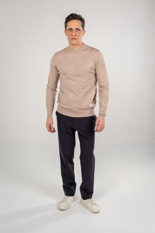Trousers Tapered With Elastane