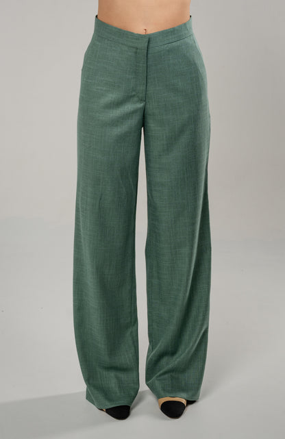 High Rise Wide Leg Trousers