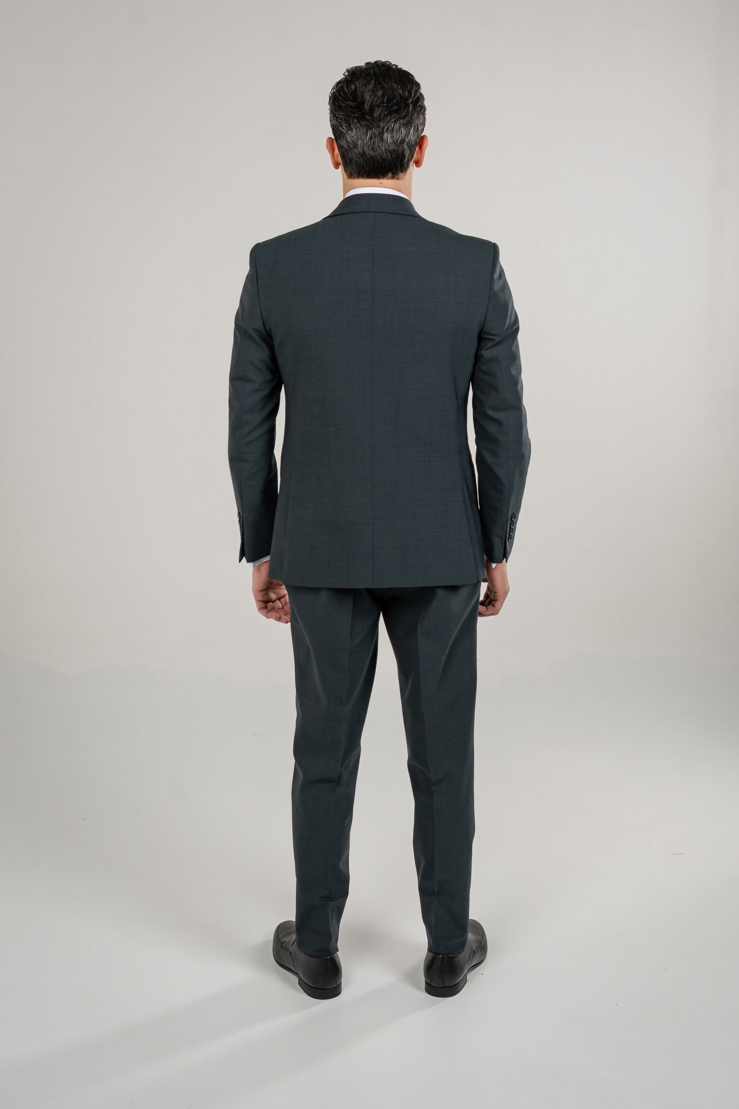 Single Breasted Suit Blazer Notch Lapel